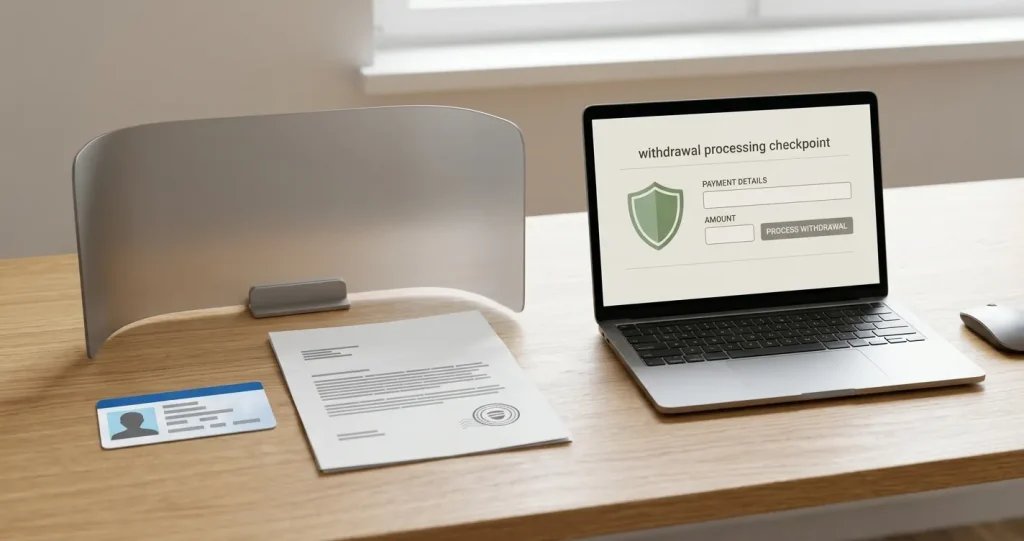 KYC documents and account verification illustration